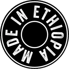 Made In Ethiopia Black Sticker Die Cut Vinyl Decal