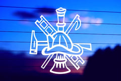 maltese fire cross vinyl decal