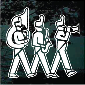 Marching Band Decals | Die Cut Vinyl Decal