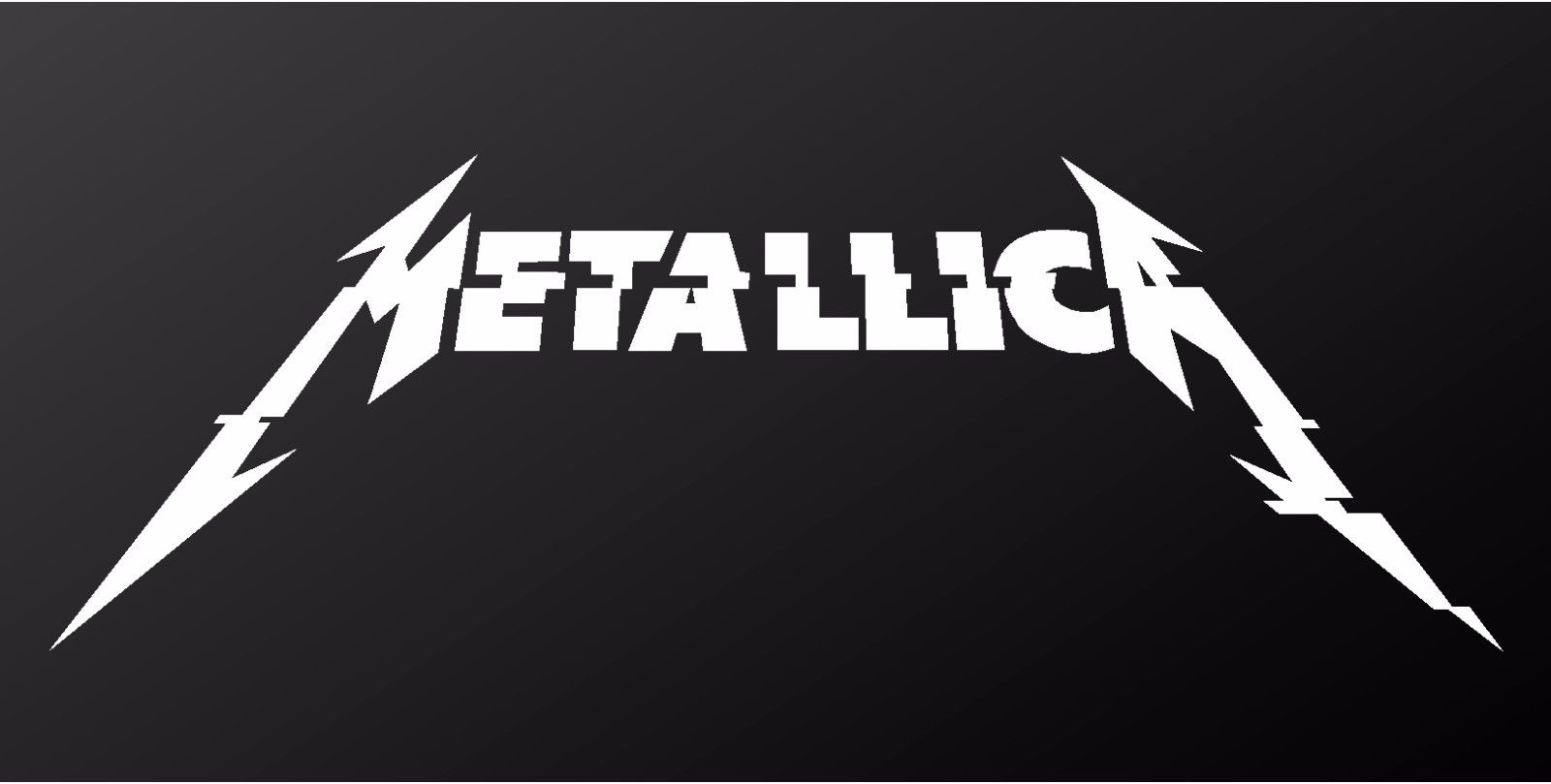 metallica‑hardwired‑logo‑vinyl‑sticker‑truck‑smooth‑surface