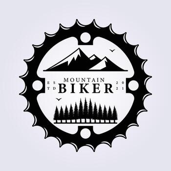 mountain bike group sport  Die Cut Vinyl Decal