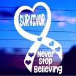never-stop-believing-vinyl-decal-on-car-window-bumper