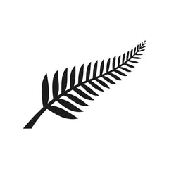 new‑zealand‑silver‑fern‑vinyl‑sticker black  waterproof for cars trucks laptops