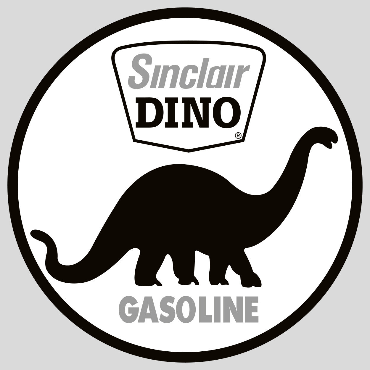Vintage Sinclair Dino Vinyl Decal  | Die Cut Vinyl Decal
