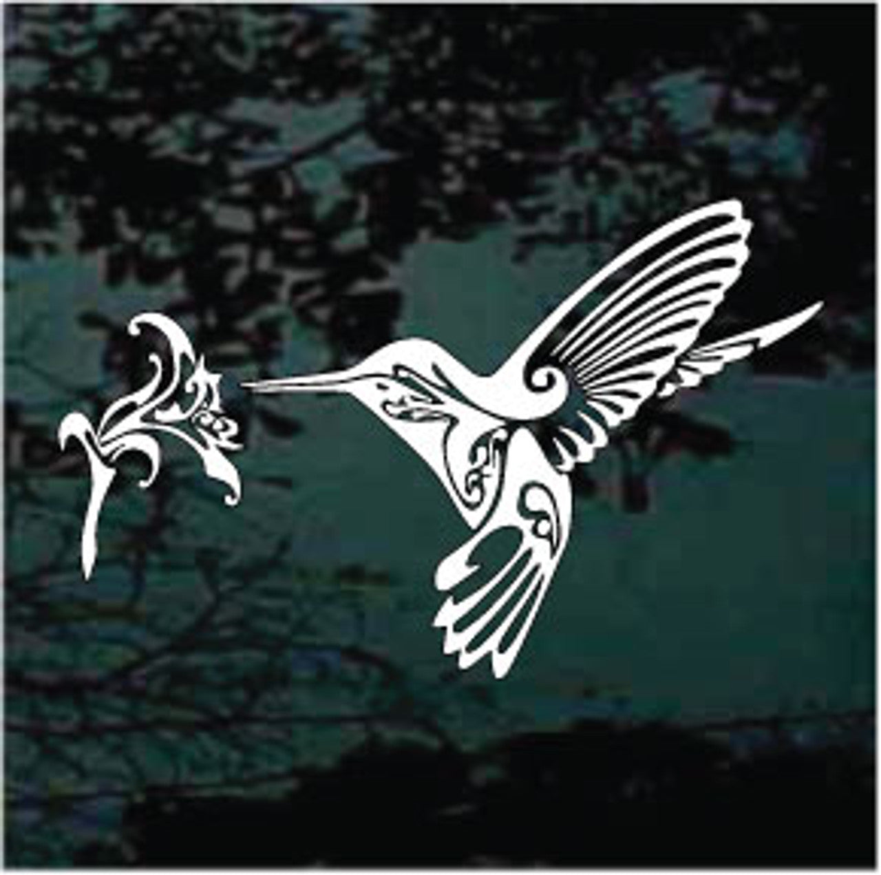 ornamental-hummingbird-with-flower-vinyl-car-decal-die-cut-sticker