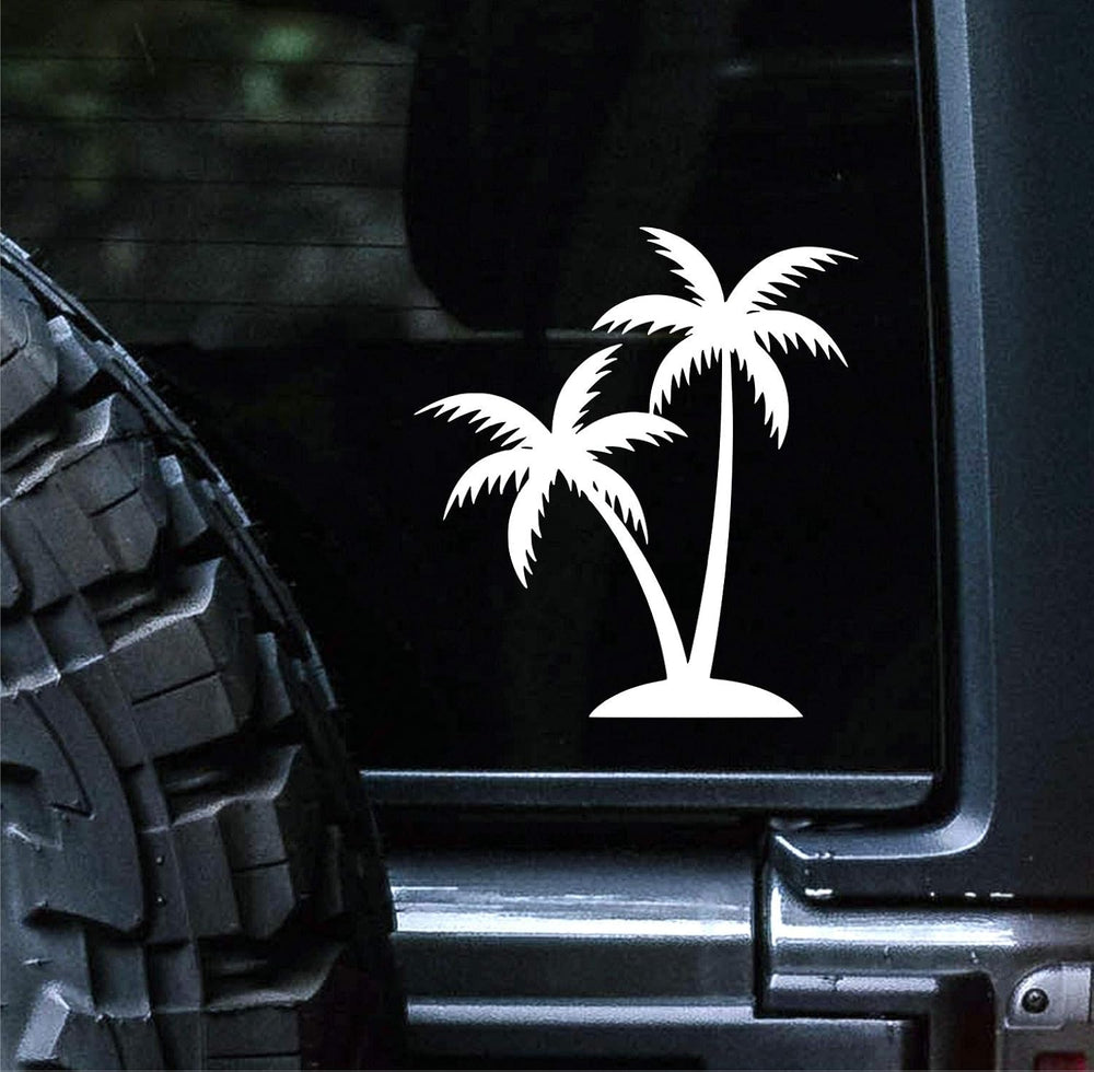 palm‑tree‑vinyl‑sticker size options for cars trucks laptops