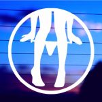 Panty Dropper 2 vinyl die cut decal for cars trucks laptops windows