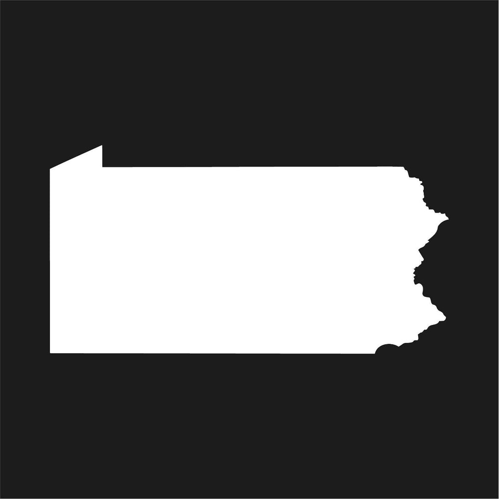 pennsylvania-state-outline-vinyl-decal-white-4inch