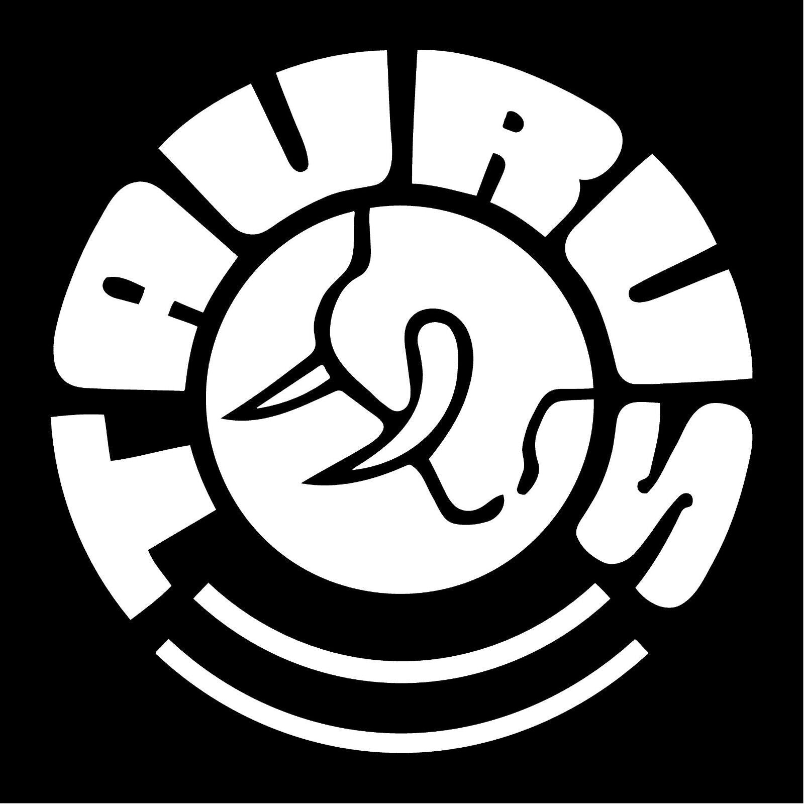 pistol‑logo‑vinyl‑sticker white die cut decal for vehicle windows laptops