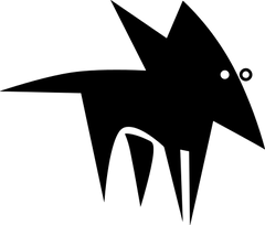 Pointy Dog Sticker Die Cut Vinyl Decal
