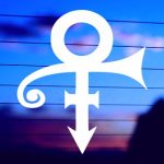 close up prince symbol vinyl die cut sticker