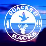 Quacks & Racks Vinyl Decal