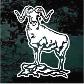 Majestic Ram Decals | Die Cut Vinyl Decal