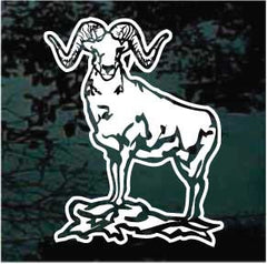 Majestic Ram Decals | Die Cut Vinyl Decal
