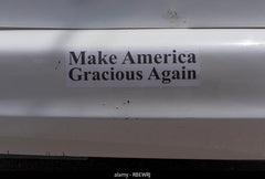 Make America Gracious Again sticker Die Cut Vinyl Decal