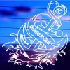Refuse to Sink anchor vinyl die cut decal for cars trucks laptops windows