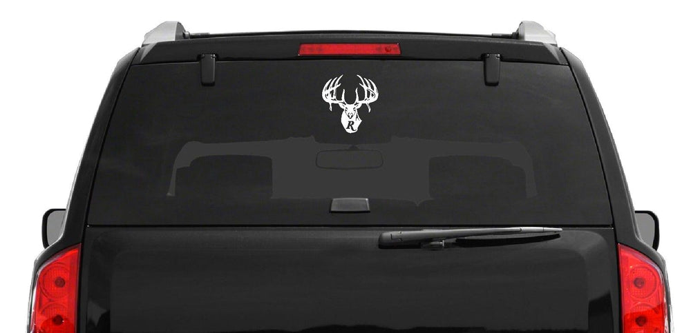 remington‑country‑vinyl‑decal applied on car window outdoor waterproof