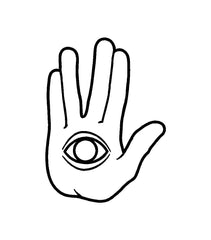 Rezz Hand EDM DJ Logo Vinyl Die Cut Vinyl Decal/ Bumper For Windows, Cars, Trucks, Laptops, Etc.