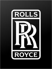 Rolls-Royce Logo Die Cut Vinyl Decal