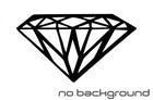Diamond Die Cut Vinyl Decal