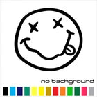 Nirvana Smiley Face Sticker  Die Cut Vinyl Decal
