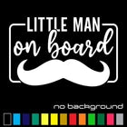 Little Man on Board  Die Cut Vinyl Decal