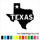 Texas State  Die Cut Vinyl Decal