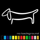 Dachshund Weiner Dog  Die Cut Vinyl Decal