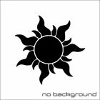 Tangled Sun Sticker  Die Cut Vinyl Decal