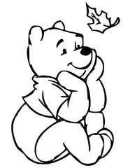 Pooh Bear Disney Die Cut Vinyl Decal