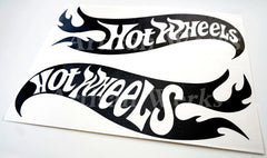 Pair of Hot Wheels Die Cut Vinyl Decal