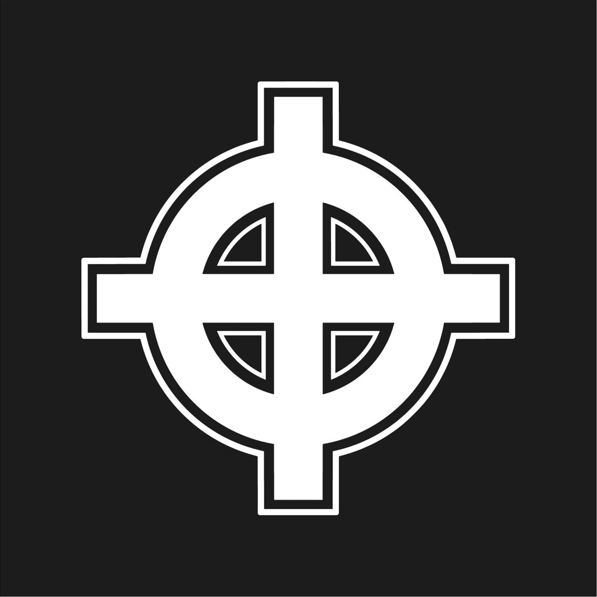 Celtic Cross Die Cut Vinyl Decal