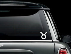 Zodiac Taurus Symbol Die Cut Vinyl Decal