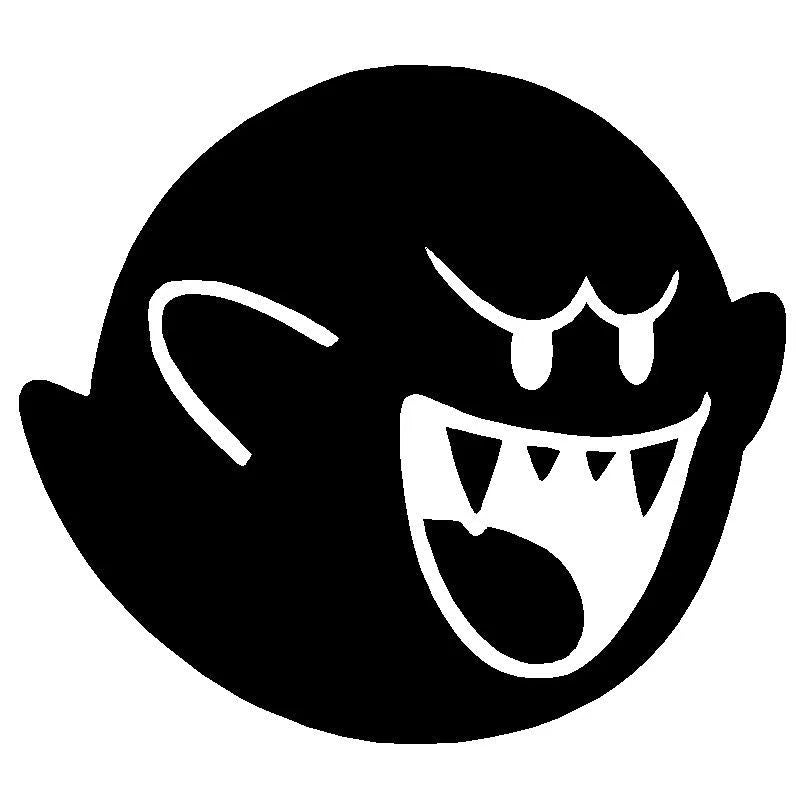 Super Mario Brothers Boo Die Cut Vinyl Decal