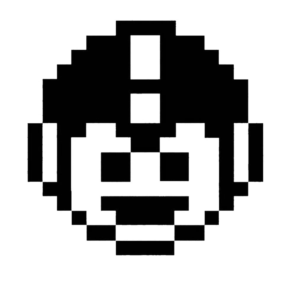 Mega Man Extra Life Die Cut Vinyl Decal