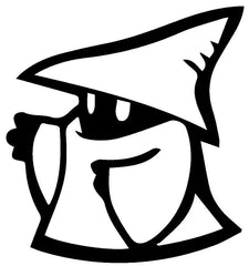 Final Fantasy Black Mage Die Cut Vinyl Decal