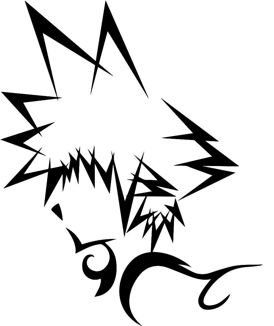 Kingdom Hearts Sora Die Cut Vinyl Decal