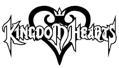 Kingdom Hearts Logo Die Cut Vinyl Decal