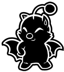 Final Fantasy Moogle v2 Die Cut Vinyl Decal