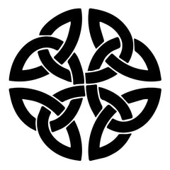 Celtic Viking Shield Knot Die Cut Vinyl Decal