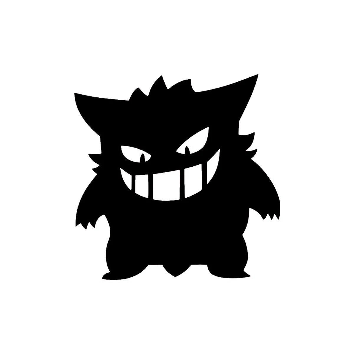 Gengar Die Cut Vinyl Decal