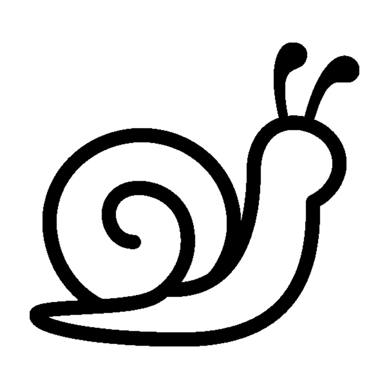 Snail Animal Die Cut Vinyl Decal