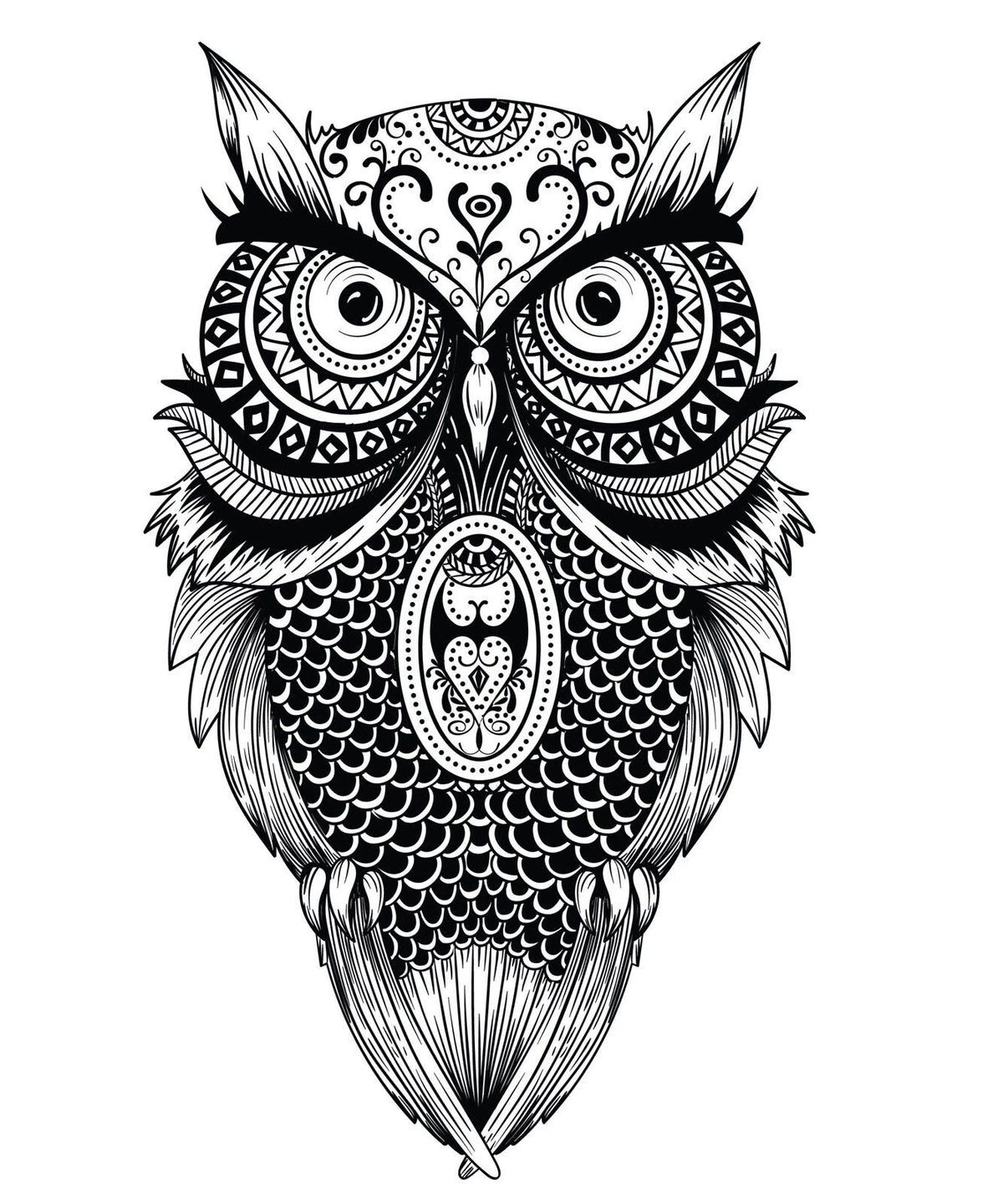 Owl Die Cut Vinyl Decal