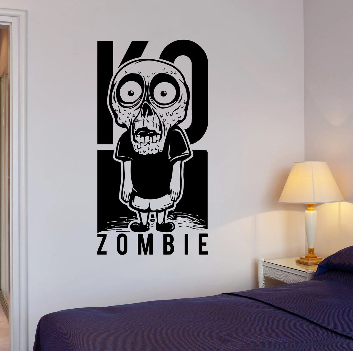 Zombie Monster Teen Dead Die Cut Vinyl Decal