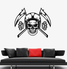 Monster Death Spit Fighter Die Cut Vinyl Decal