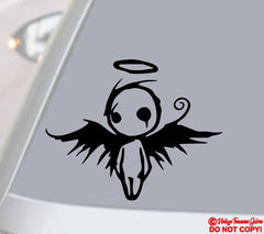 GOTHIC DARK FALLEN ANGEL OF DEATH  Die Cut Vinyl Decal