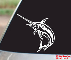 SWORDFISH Die Cut Vinyl Decal