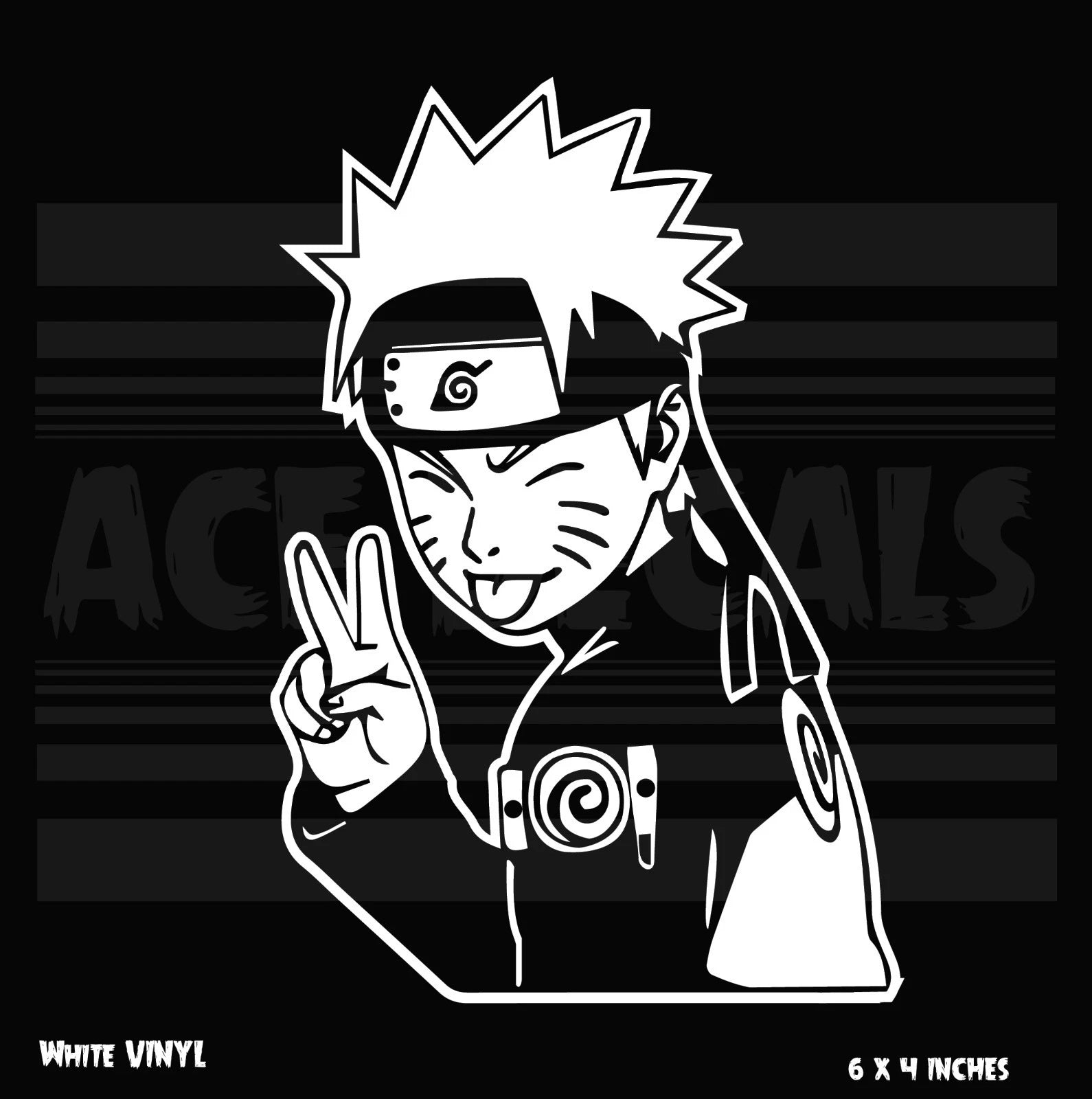 Naruto - Naruto Uzumaki Die Cut Vinyl Decal