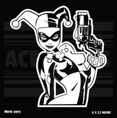 Harley Quinn - Batman Comic Die Cut Vinyl Decal