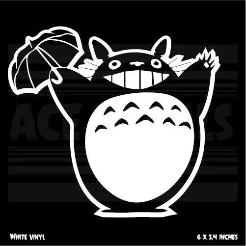 My Neighbor Totoro Die Cut Vinyl Decal